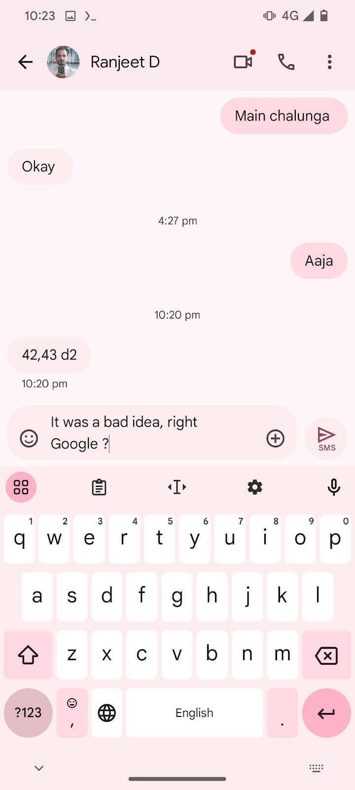 Google Messages New UI 2